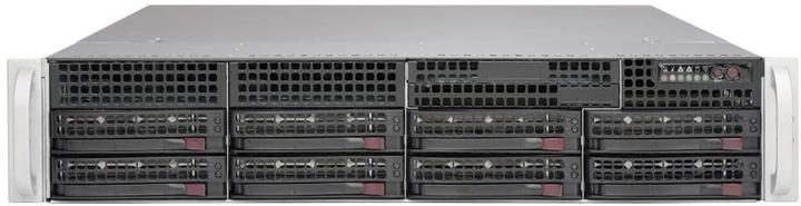 Produktbild Supermicro SC825 TQC-R802LPB - Rack-Montage - 2U
