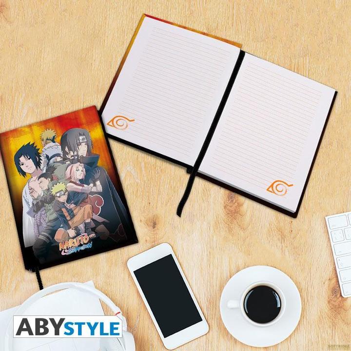 Immagine prodotto ABYstyle NARUTO SHIPPUDEN - Notebook A5 - Groupe Konoha (A5, Righe, Copertina rigida)