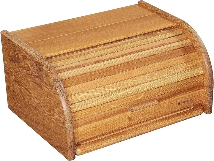 Productafbeelding Zassenhaus Landelijke broodtrommel met plank in eikenhout 40 x 30 cm