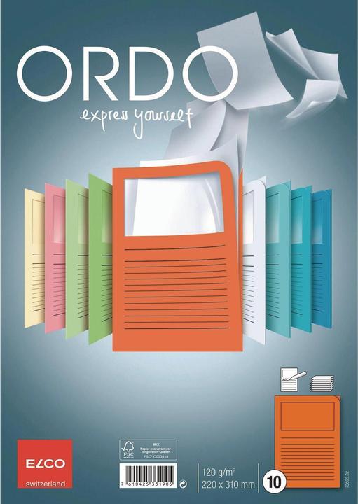 Actual product image Elco Ordo classico transparent cover (A4, 10 x)