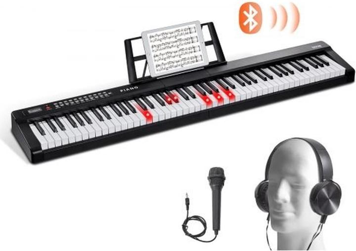 Vevor Tastiera Pianoforte Digitale Tasti Semi-Ponderati (88 Boutons)