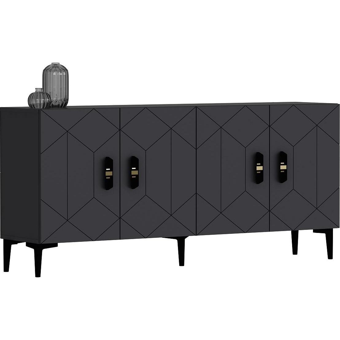 Kalune Design, Kommode + Sideboard, Cross Console (150 x 75 x 35 cm)