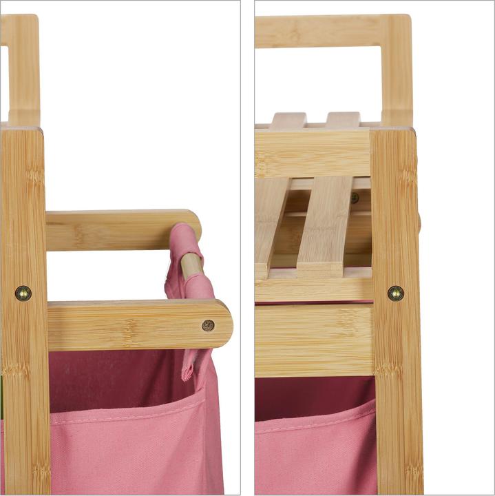 Actual product image Relaxdays Laundry basket