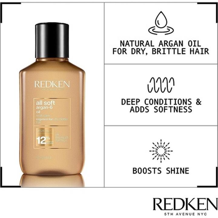 Immagine prodotto Redken Tutti i Soft Argan-6 Oil / (90 ml)