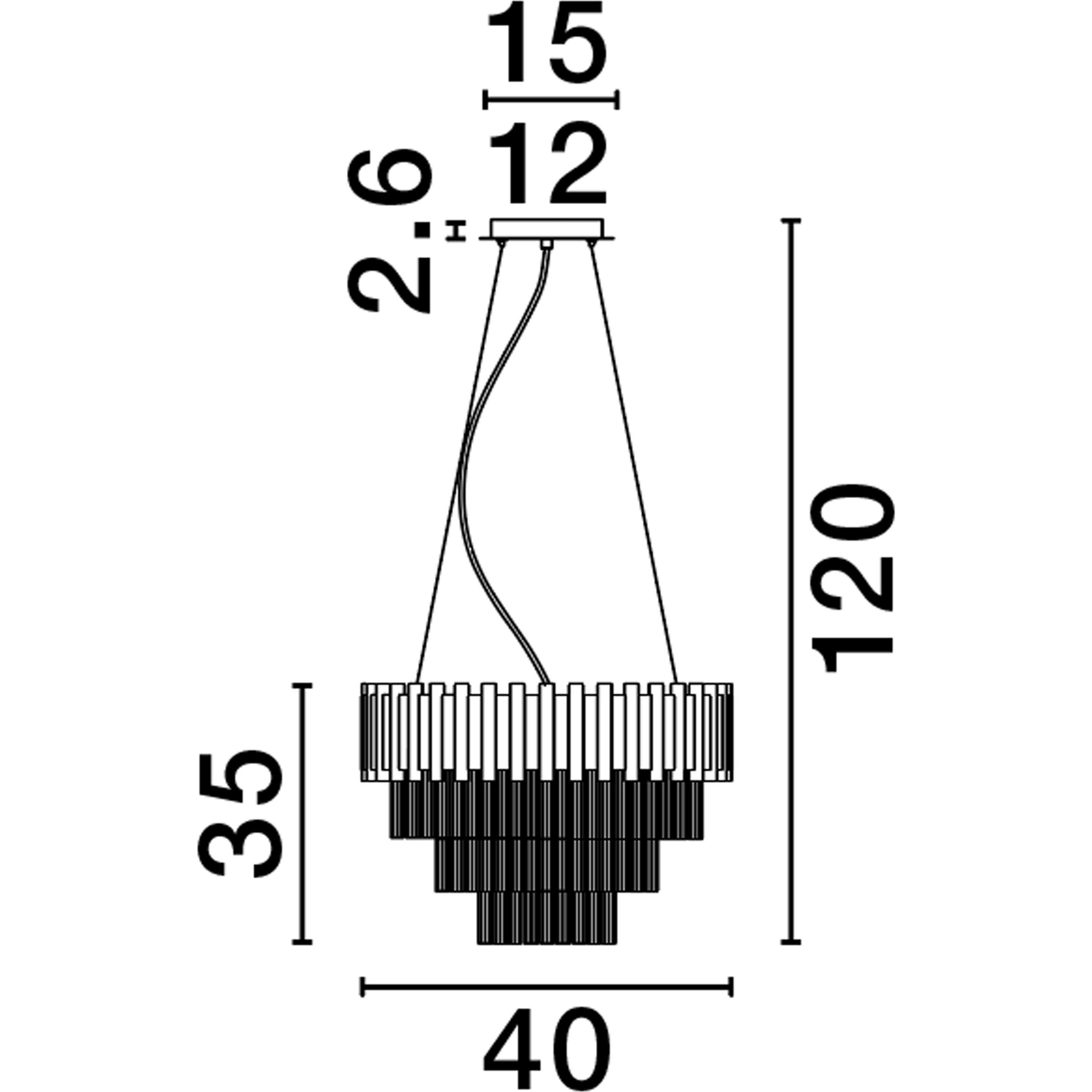 Thumbnail - Nova Luce, Pendelleuchte, Magnolia (E14)