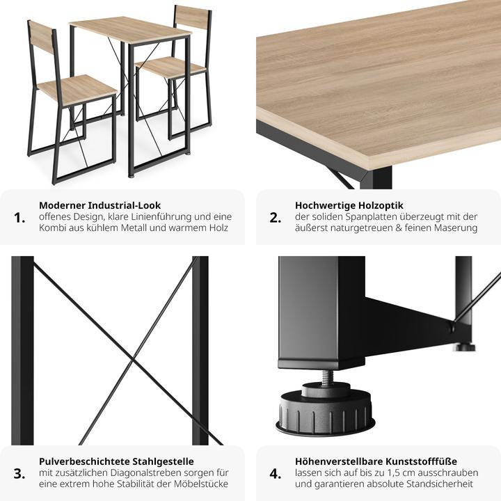 Produktbild tectake Margate (Holz)
