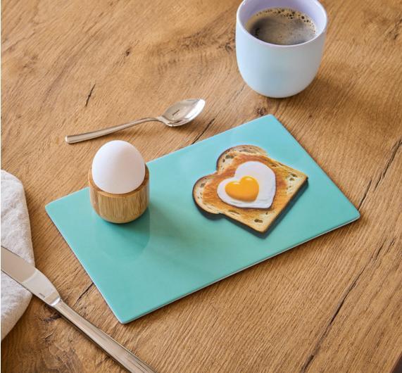Actual product image Zeller Present Frühstücksbrettchen Happy Toast 23.3x14.3x0.3 cm