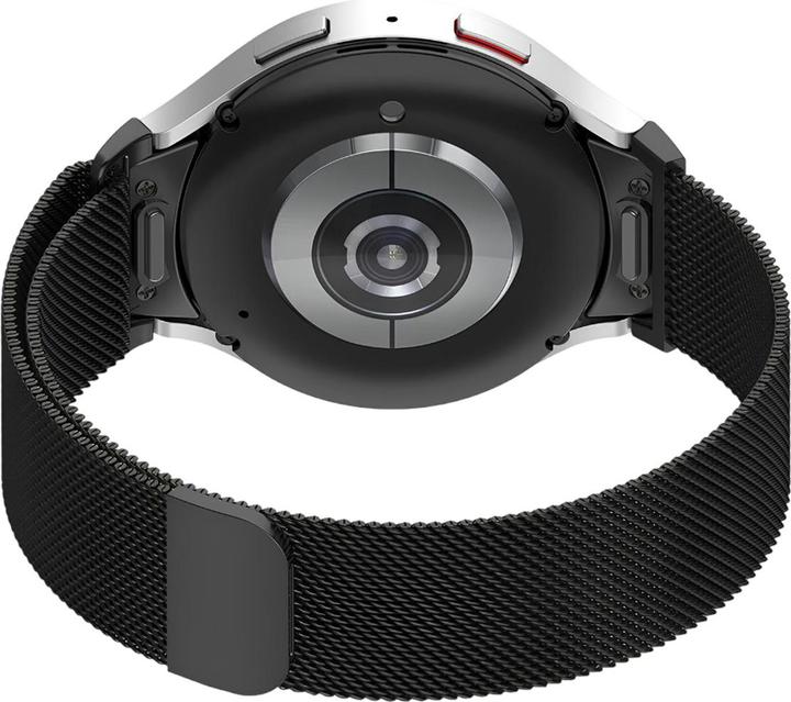 Actual product image EKO Watch strap Milanese type black (22 mm, Stainless steel)