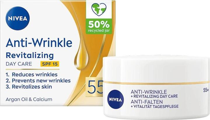 Image du produit NIVEA Anti-rides jour 55+ (50 ml, Crème de jour, SPF 15)