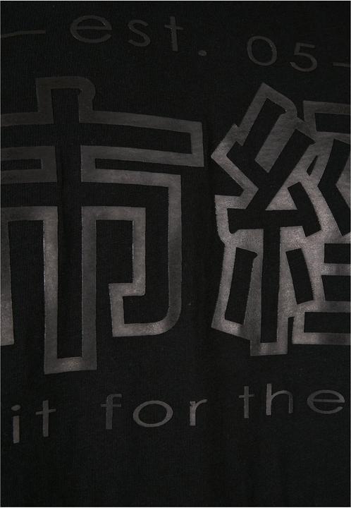 Actual product image Urban Classics Ladies Cut On Sleeve Printed Tee Dress (S)