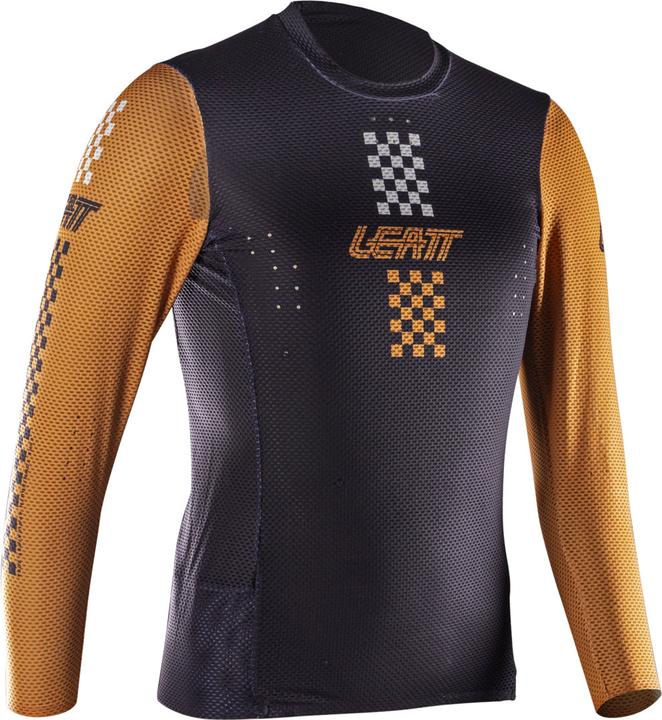 Actual product image Leatt MTB Gravity 4.0 Jersey Jr rust XL (XL)