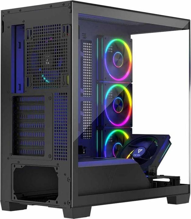Image du produit Modecom Computergehäuse VOLCANO STELLAR ARGB MIDI 5F (ATX, mATX, Mini-ITX)