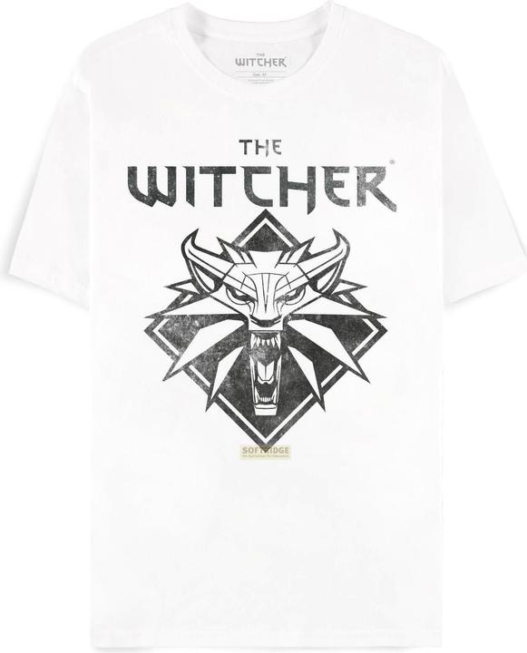 Immagine prodotto Difuzed Maglietta a maniche corte da uomo The Witcher - Emblema del lupo - L (L)
