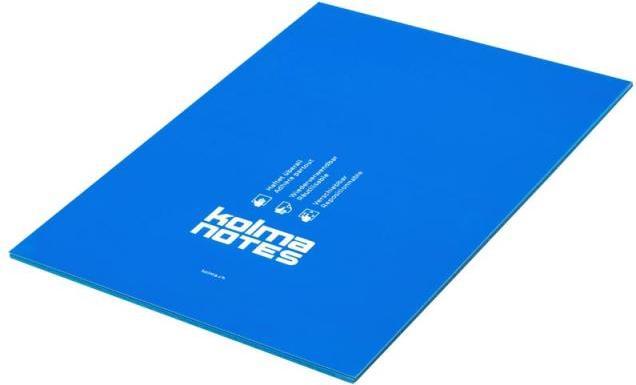 Produktbild Kolma Haftnotizen Notes A6 statisch haftend blau (105 x 148 mm)