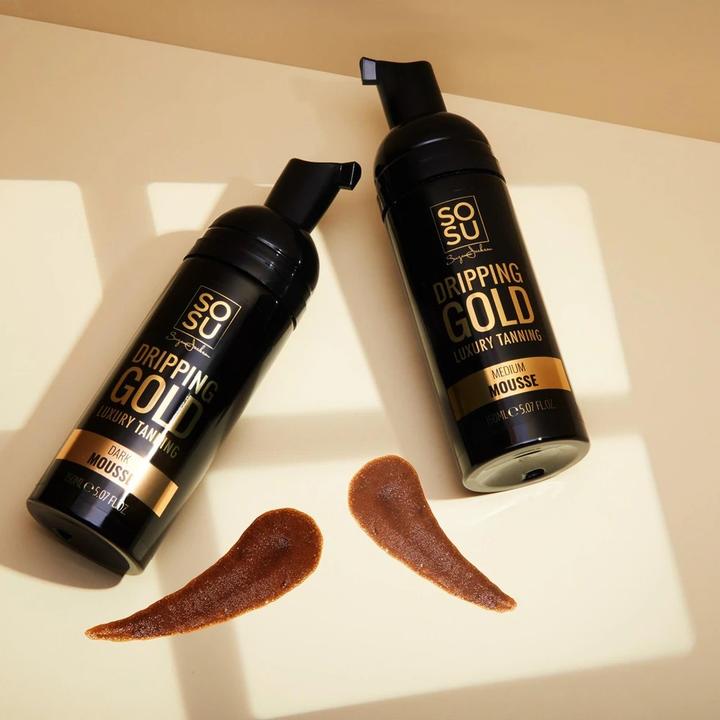 Produktbild Sosu Luxury Tanning Medium Mousse - Self-tanning mousse - 150ml (Selbstbräunungsschaum, 150 ml)