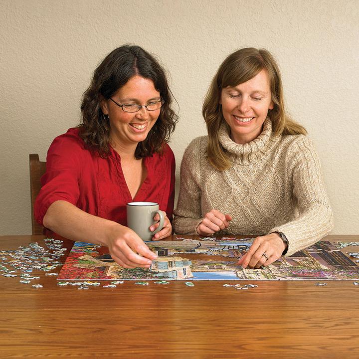 Actual product image Cobble Hill French Village (1000 pieces) (1000 pieces)