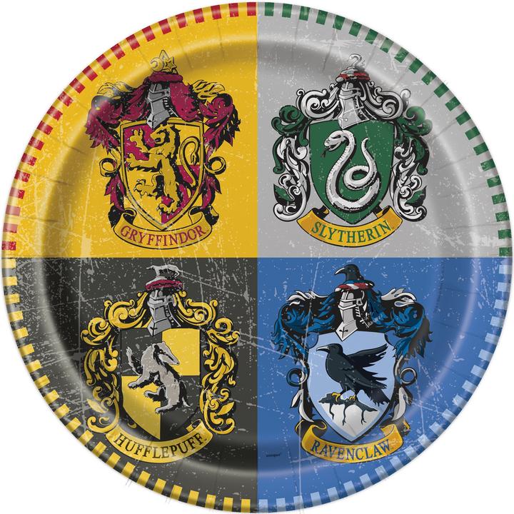Produktbild Unique Harry Potter Pappteller (8 x)