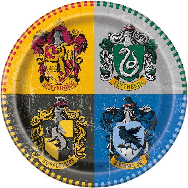 Image du produit Unique Assiettes en carton Harry Potter (8 x)