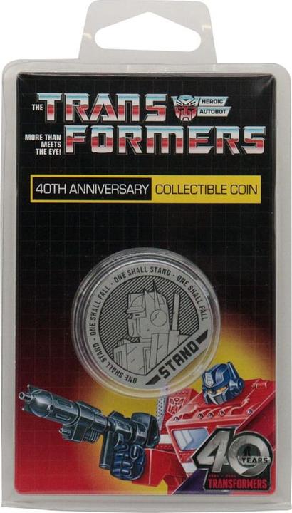 Actual product image Fanattik TRANSFORMERS - 40th Anniversary - Pièce Edition Limitée