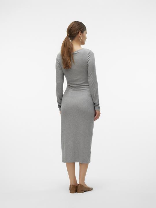 Actual product image Mamalicious Tight fit round neck midi dress dress (L)