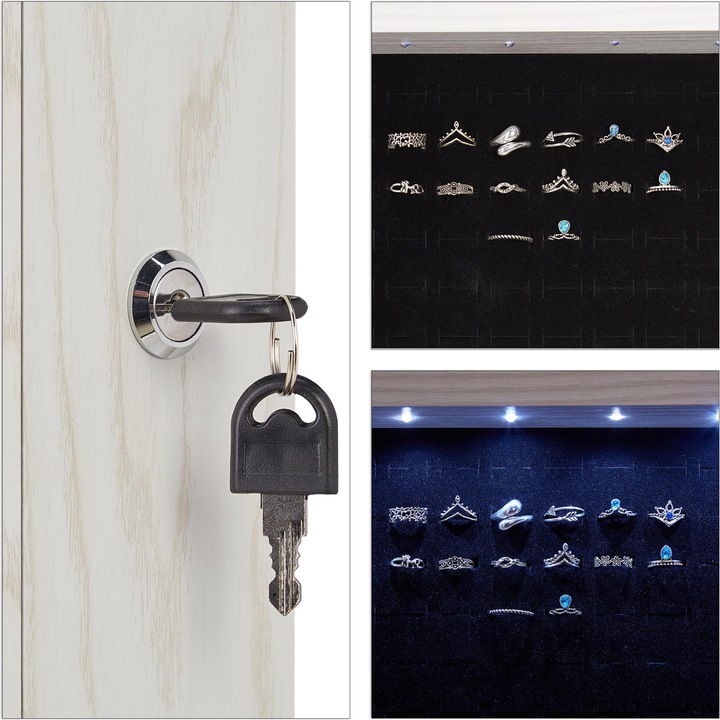 Produktbild Relaxdays Schmuckschrank
