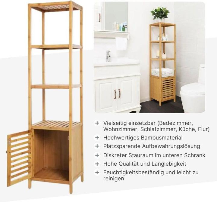 Produktbild Hermex Standregal (33.5 x 33 x 140 cm)