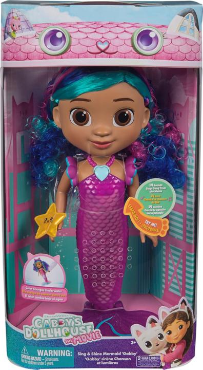 Actual product image Gabby's Dollhouse Mermaid doll (clay only)