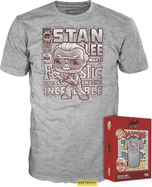 Produktbild Funko Marvel Boxed Tee T-Shirt Stan Lee Grösse M (M)