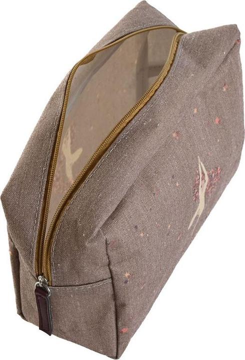 Produktbild DKD Home Decor Reise-Toilettentasche Braun grün Burgunderrot 20 x 8 x 14 cm