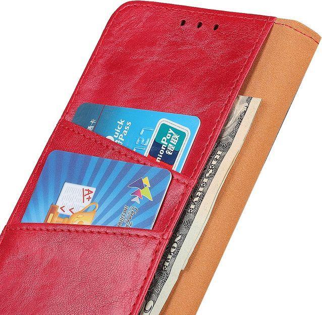 Actual product image MU Classic Crazy Horse IV Leather Bookcover Series (Nokia 3.4)