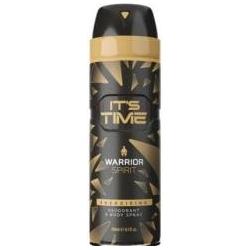 Konjac Sponge, Deodorante, IT'S TIME Decodorante męski w sprayu Warrior Spirit 200ml (Getto vaporizzato, 200 ml)