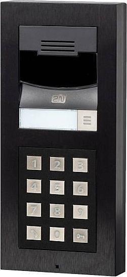 Actual product image 2N IP Door Station IP Verso Main Unit without Camera black (Wireless)