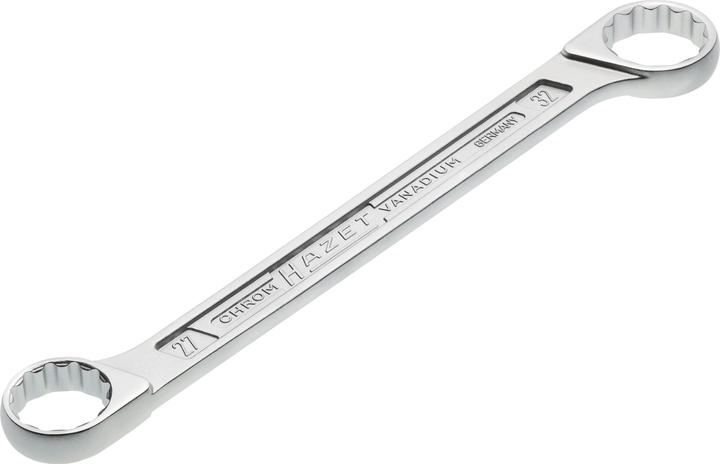 Produktbild HAZET Doppel-Ringschlüssel 610N-27X32 ∙ Aussen Doppel-Sechskant-Tractionsprofil ∙ 27 x 32 mm (27 mm, 32 mm)
