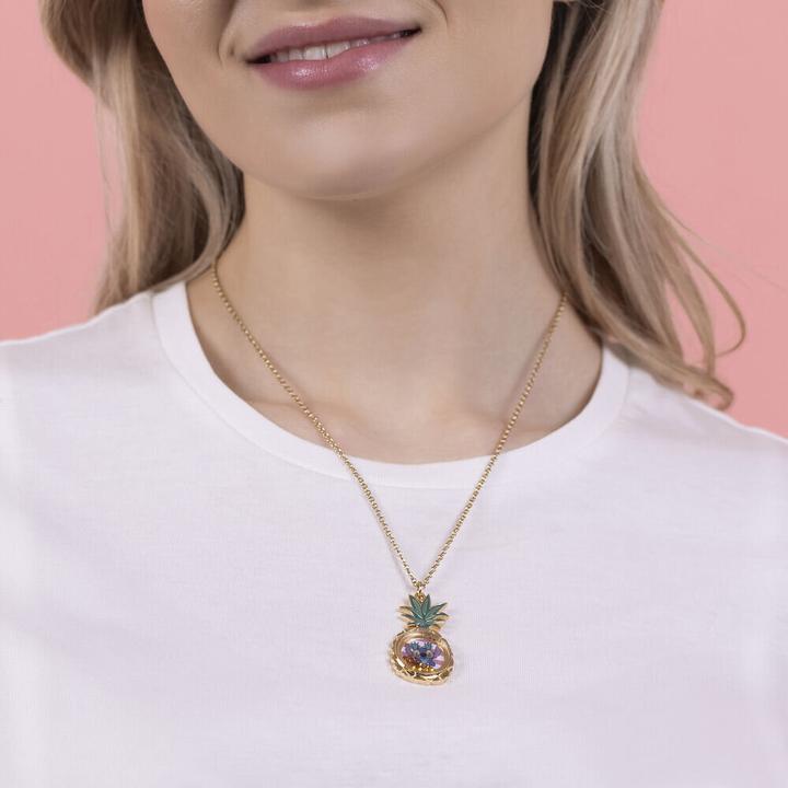 Image du produit NoName STITCH - Ananas - Collier + Pendentif 16mm