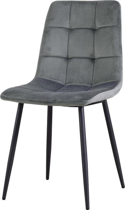 HTI-Living Stuhl Mesa Velvet Grau