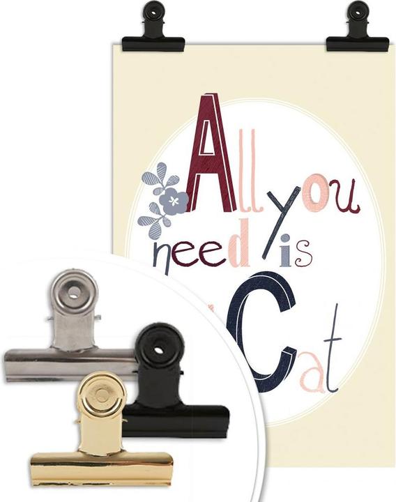 Produktbild Trenddeko Loske - All you need is a cat (90 x 140 cm)