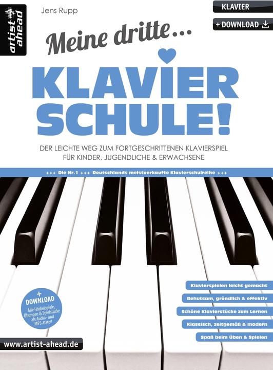 Produktbild Meine dritte Klavierschule! (Deutsch, Jens Rupp, 2020)