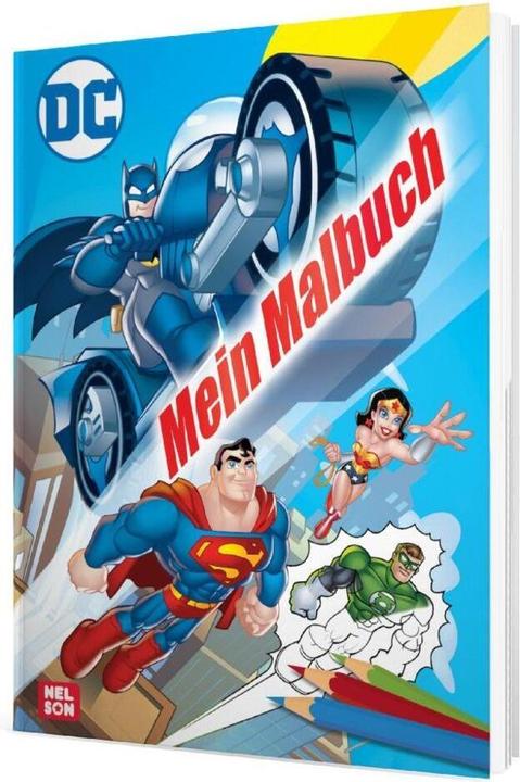 Actual product image DC Superheroes: My Colouring Book