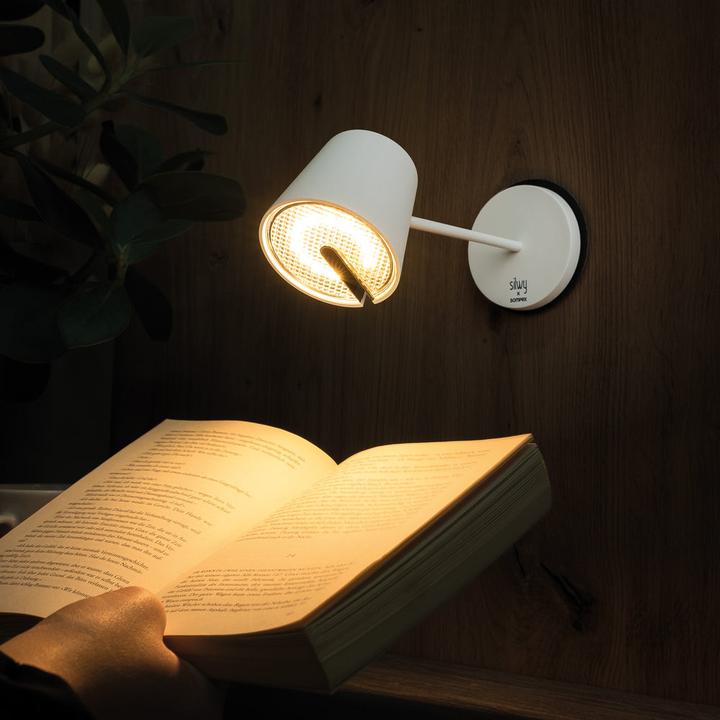 Produktbild Silwy Magnet-Leuchte Portofino White inkl. Platzset und Pad (198 lm)