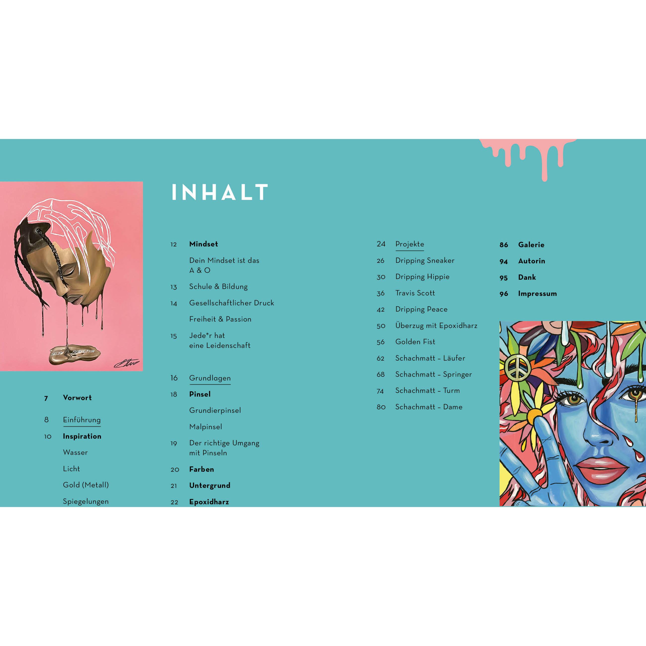 Thumbnail - Buch Modern Acrylics, Ratgeber von Luisa Stroh