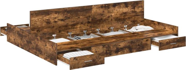 Actual product image vidaXL Moderner Bettrahmen (140 x 200 cm)