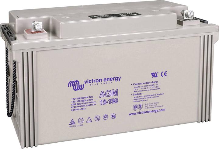 Victron Energy Batterie Gel Deep Cycle (12 V, 130 Ah)