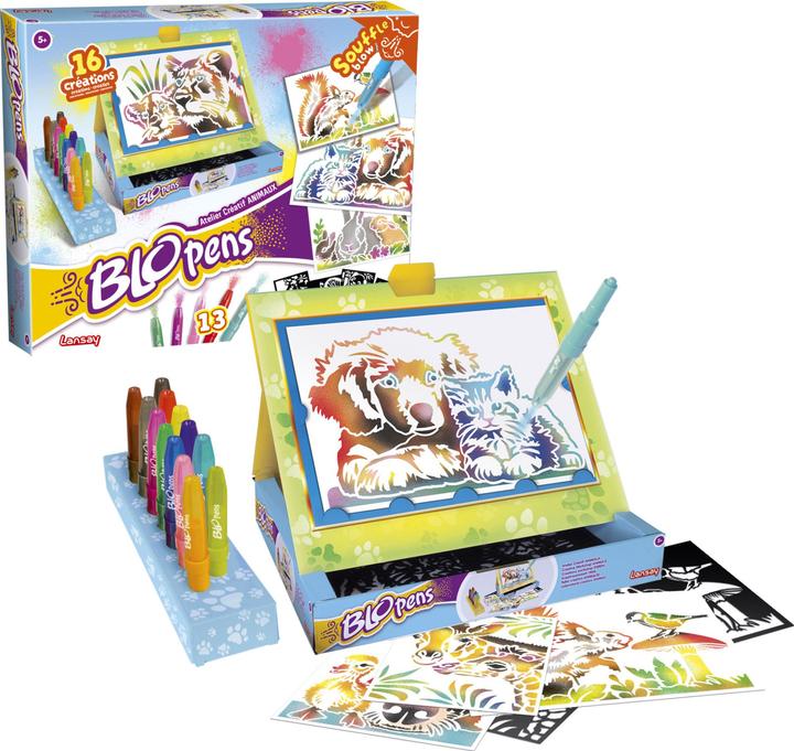 Image du produit Blopens Kreativ workshop med dyremotiver