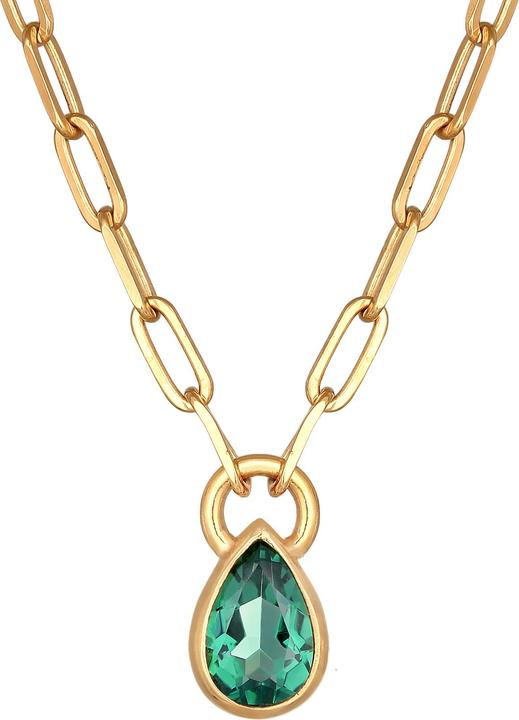 Immagine prodotto Elli Collana di pietre preziose, gocce (Argento 925, Quarzo, 45 cm)