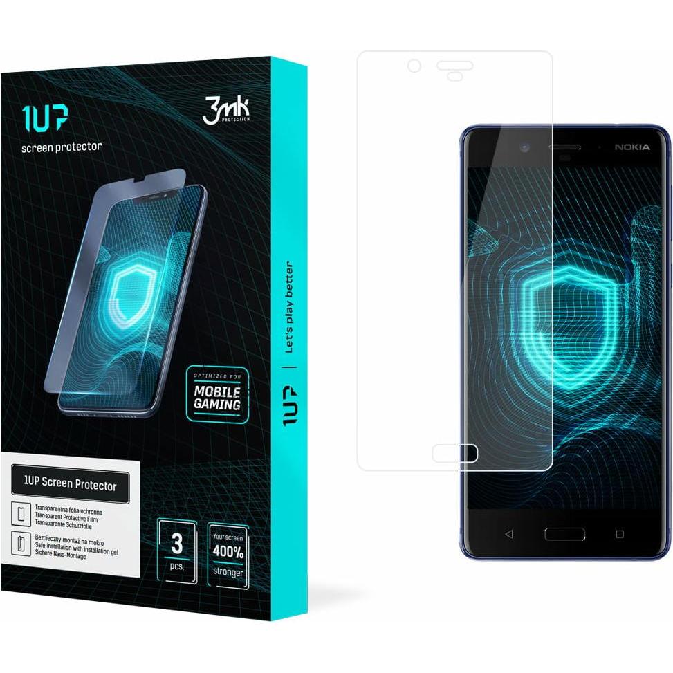 Thumbnail - 3MK 1UP (3 Stück, Nokia 8), Smartphone Schutzfolie