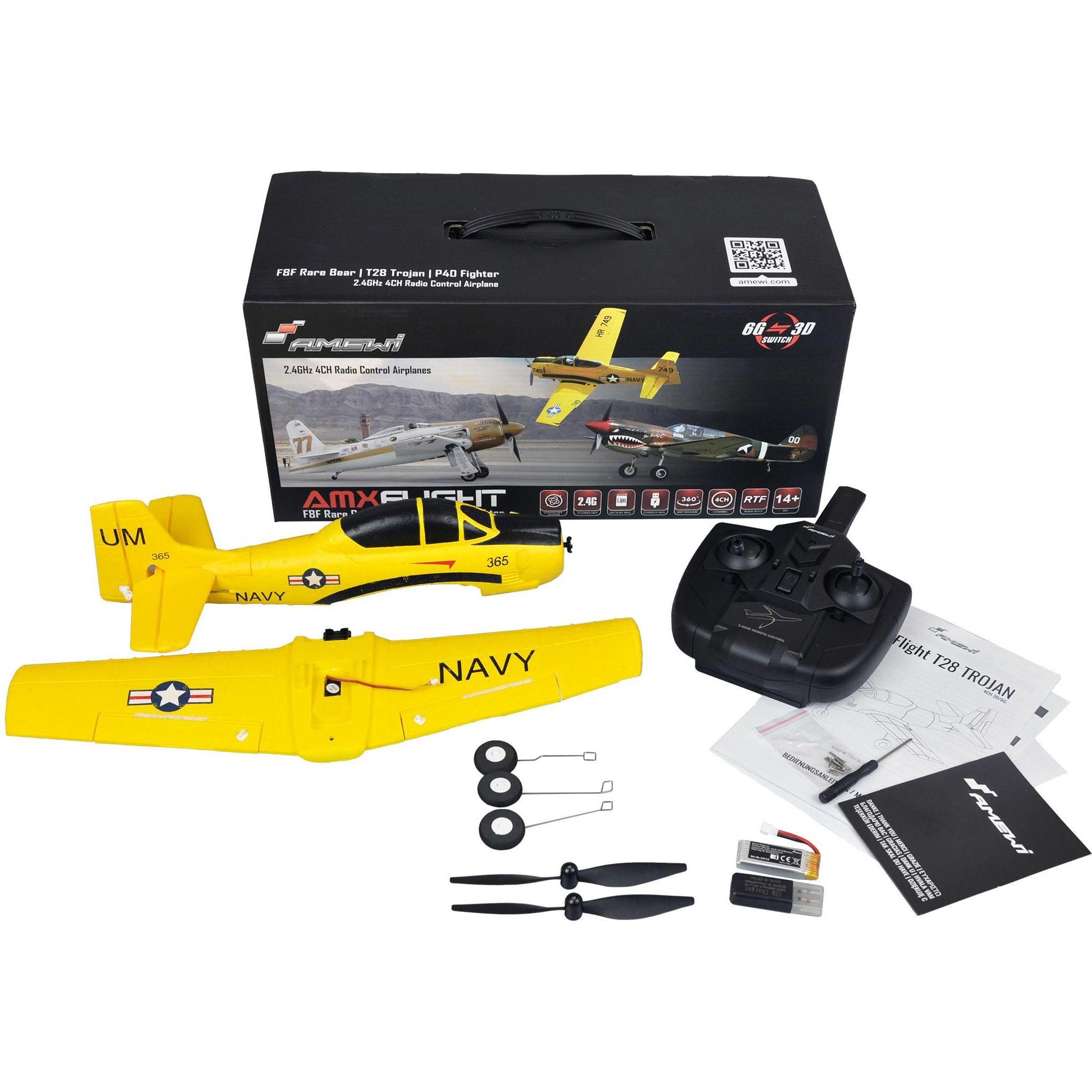 Thumbnail - Amewi T-28 Trojan (Warbird)