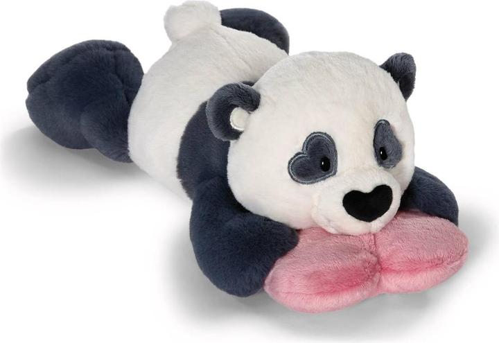 Actual product image NICI 62613 Kuscheltier Love Panda mit Herz 20cm liegend GREEN (9 cm)