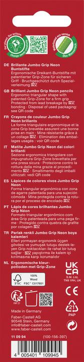Nutritional values and ingredients Faber-Castell jumbo grip (Multicoloured, 5 x)