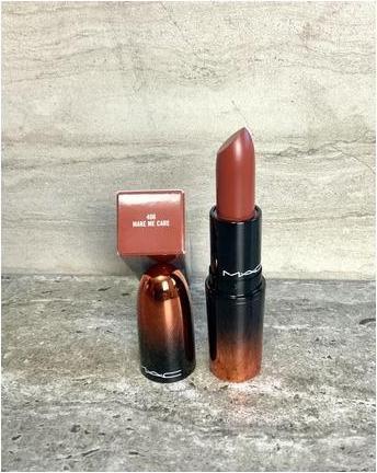 Productafbeelding MAC Cosmetics Love Me Lipstick (406 Make Me Care Gebrand Oranje Rood)