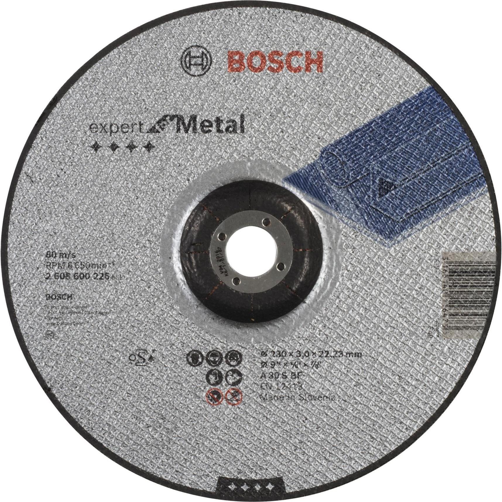Bosch Professional Zubehör, Sägeblatt, PRO Metal Trennscheibe, 230 x 3 x 22,23 mm